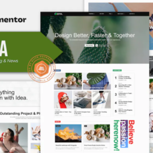 最小博客元素外贸网站模板