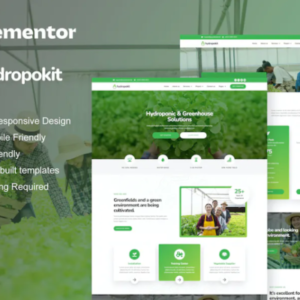 水培和农业元素外贸网站模板