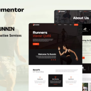 视频制作服务 Elementor 外贸网站模板