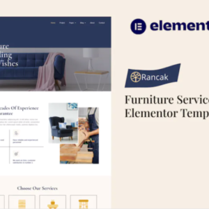 家具服务元素外贸网站模板