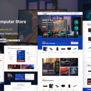 电脑商店 WordPress Elementor 外贸网站模板