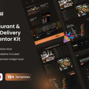 Foodseas 日本餐厅 Elementor 外贸网站模板