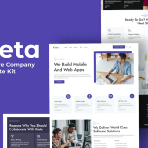 应用程序和软件代理 Elementor 外贸网站模板