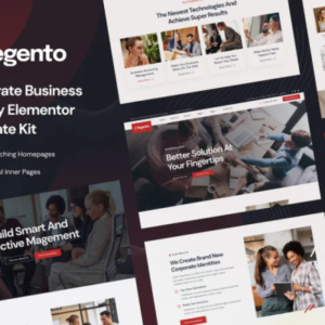 商业机构 Elementor 外贸网站模板