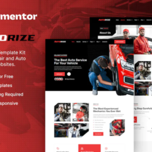 汽车维修和汽车服务元素外贸网站模板