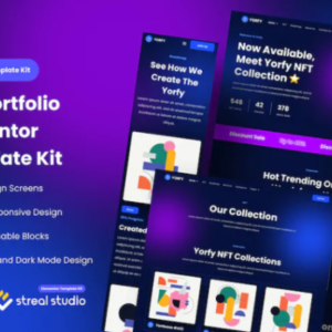 NFT 项目元素外贸网站模板