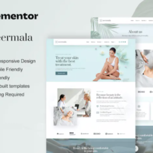 美容诊所和皮肤科 Elementor 外贸网站模板