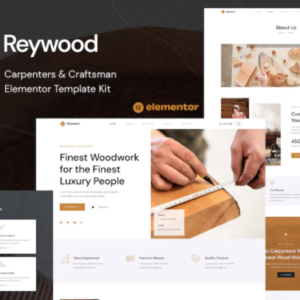 木匠和工匠元素外贸网站模板