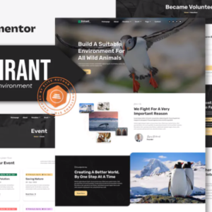 生态与环境 Elementor Pro 外贸网站模板