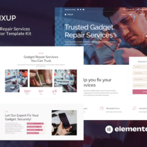 小工具维修服务 Elementor 外贸网站模板