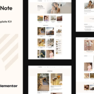 现代博客Elementor Pro外贸网站模板