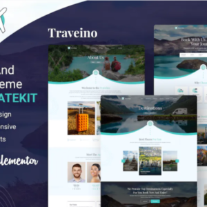 旅行社Elementor外贸网站模板