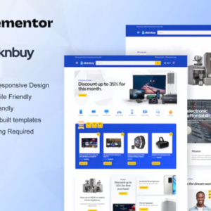 Woocommerce 电子商店元素外贸网站模板