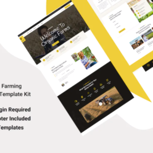 农业有机农业外贸网站模板