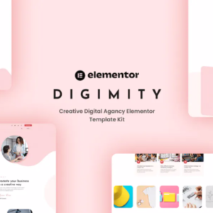 创意数字Agancy Elementor外贸网站模板