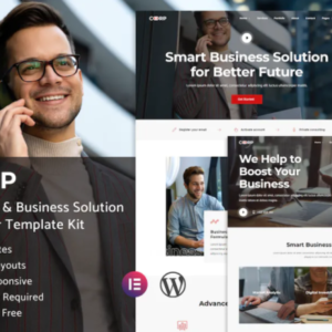 多用途业务解决方案 Elementor 外贸网站模板