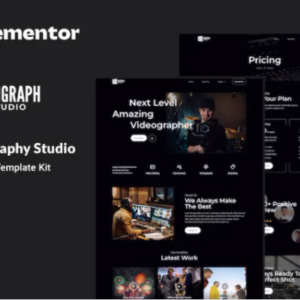 Videography Studio Elementor 外贸网站模板