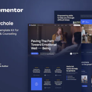 心理学和咨询元素外贸网站模板