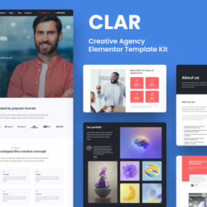 数字代理元素外贸网站模板