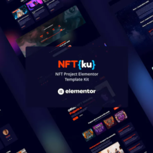 NFT 项目元素外贸网站模板