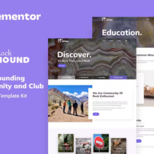 社区俱乐部 Elementor 外贸网站模板