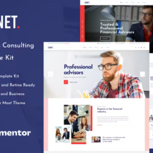 业务咨询 Elementor 外贸网站模板