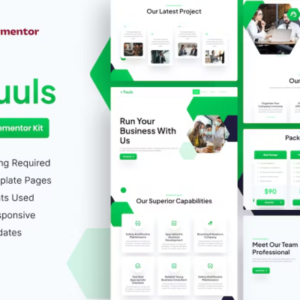 Business Elementor Pro外贸网站模板