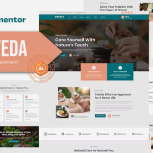 阿育吠陀治疗元素外贸网站模板