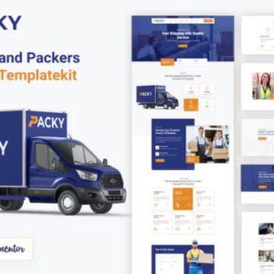 包装工和搬运工服务元素外贸网站模板