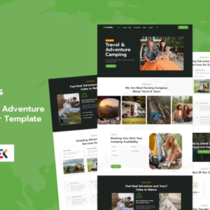 旅游预订 Elementor 外贸网站模板