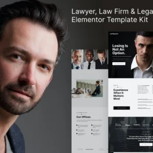 律师和律师事务所  Elementor Template Kit