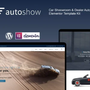 汽车陈列室和经销商  Elementor Template Kit