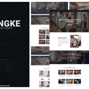 理发店模板工具包