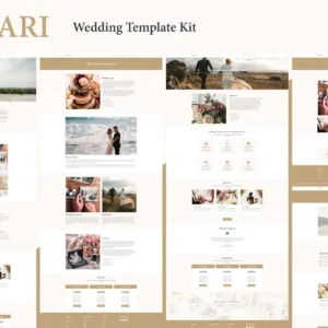 婚礼 Elementor Template Kit