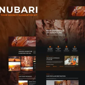 Travel & Tour Agency Elementor Template Kit