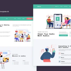 App应用展示 Elementor Template Kit