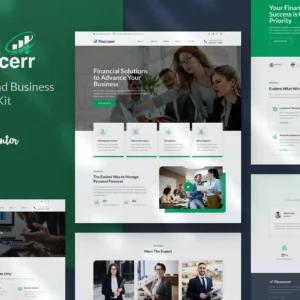 商业与金融 Elementor Template Kit