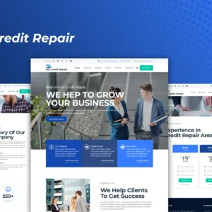 金融公司  Elementor Template Kit
