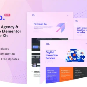 广告公司和作品集 Template Kit