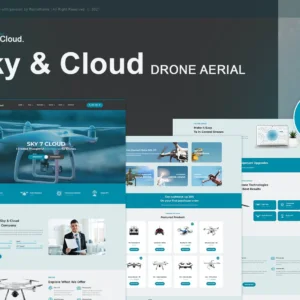无人机航拍和摄像 Elementor Template Kit