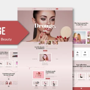 化妆品Elementor模板工具包