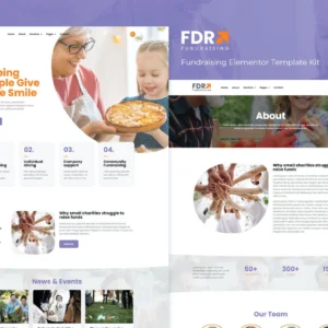 筹款Elementor模板工具包