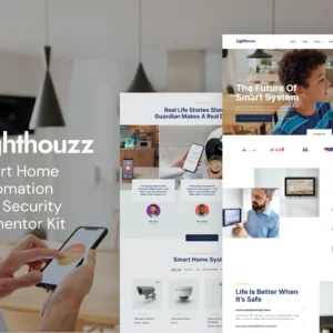 智能家居和安全 Elementor Template Kit