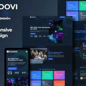 创意机构和数字营销 Elementor Template Kits