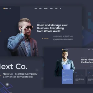 Startup Company Elementor Template Kit