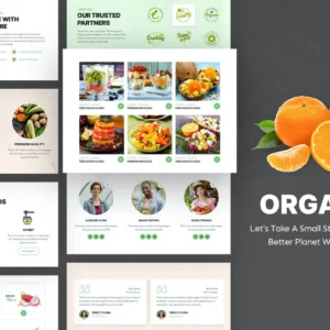 有机农场Elementor模板工具包