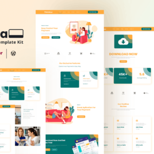 支付应用程序 Business Elementor Pro Template Kit