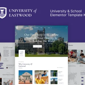 大学和学校 Elementor Template Kit
