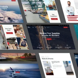 运输与物流 Elementor Template Kit