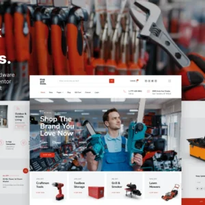 具和硬件零售 WooCommerce Template Kit